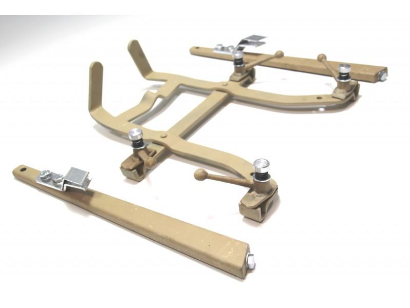 Gepäcktaschenhalter für Zündapp KS600/KS500/K800 (WH) – mit 2 Stützen – Bild 6