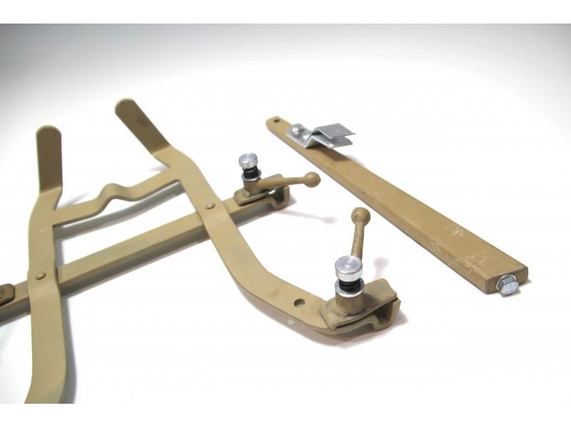 Gepäcktaschenhalter für Zündapp KS600/KS500/K800 (WH) – mit 2 Stützen – Bild 9