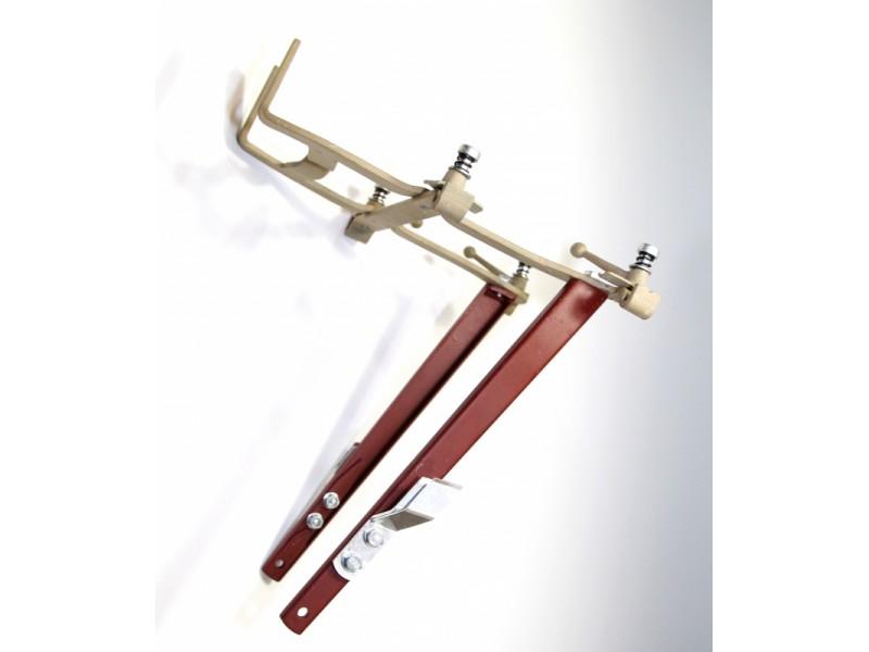 Gepäcktaschenhalter für Zündapp KS600/KS500/K800 (WH) – mit 2 Stützen – Bild 2