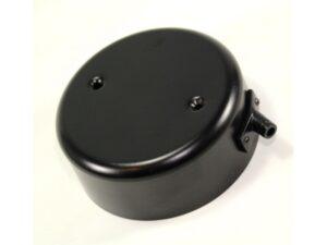 Schutzhaube - Schutzkappe (Satz) für Scheibendynamo ZÜNDAPP KS600 SCHWARZ