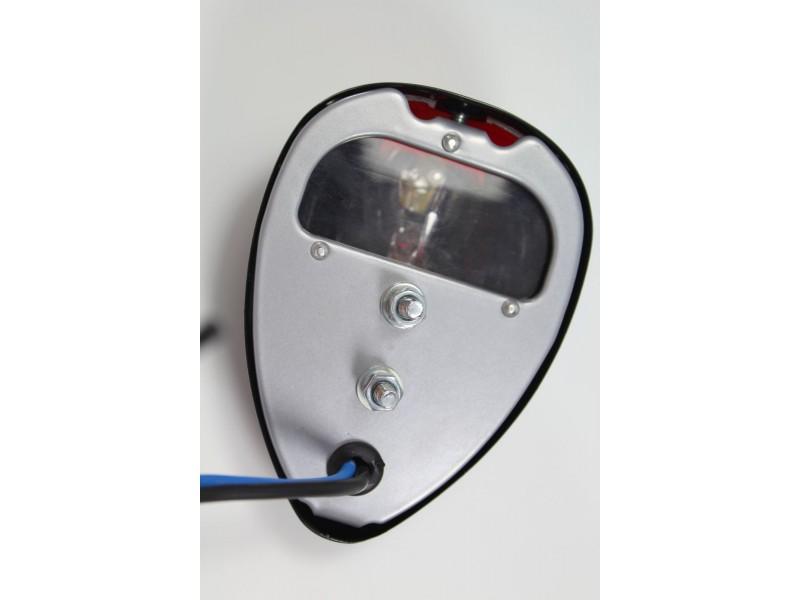 Rücklicht mit Bremslicht BOSCH JN7 BMW R12, R71 (schwarz) Typ 2 – Bild 5
