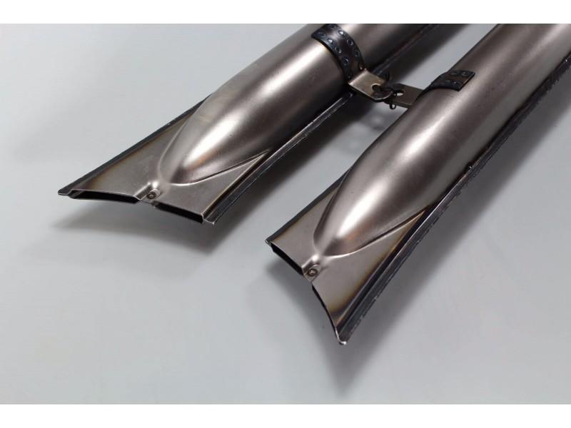 Auspufftöpfe, Auspufftopf (L+R) BMW R51, R66 Motorräder – Bild 4