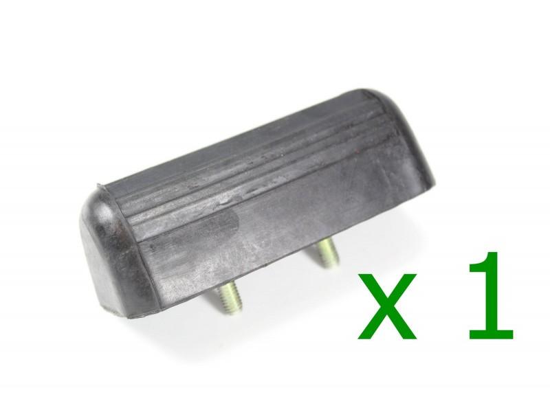 Fußrasten Gummi für rechte Sozius Fußrasten BMW R75 (1 Stück) Nachbau, neu