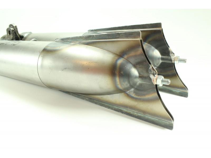 Auspufftöpfe, Auspufftopf (L+R) IZH 49, IZ 49 Motorrad – Bild 4