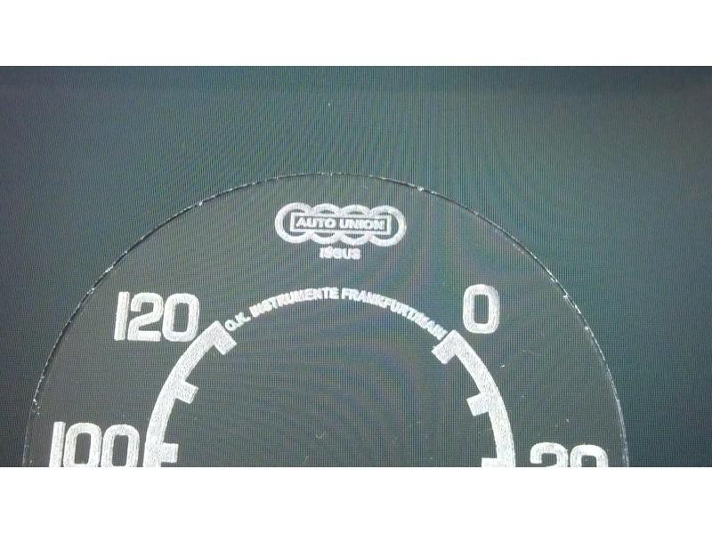 Zifferblatt aus Glas für Tachometer ISGUS für DKW350 NZ Wehrmacht Version – Bild 6