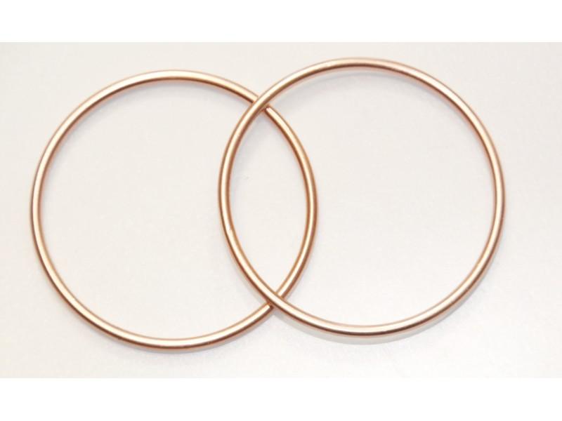 Auspuffanlage für DKW 350 SB Motorrad verchromt (Set) – Bild 5