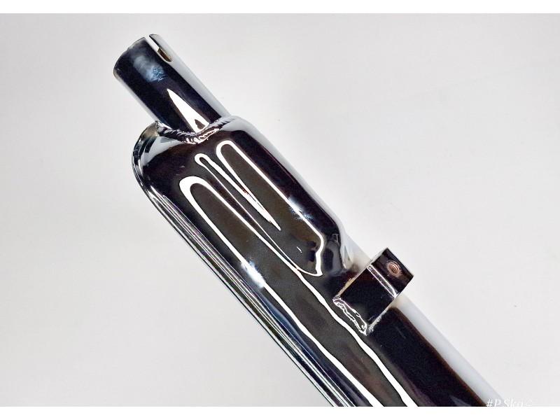 Auspufftöpfe Zündapp KS601 verchromt L+R – Bild 3