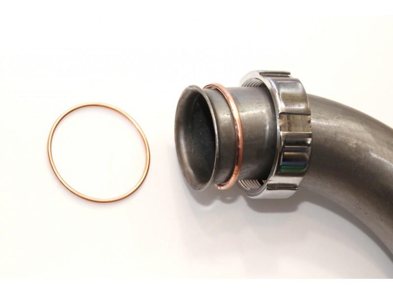 2x (1Paar) Krümmer - Dichtung Kupfer, Kupferring f DKW 500 NZ, SB, DKW-Rad 50 mm,neu, Ersatzteil-Nr. 7762