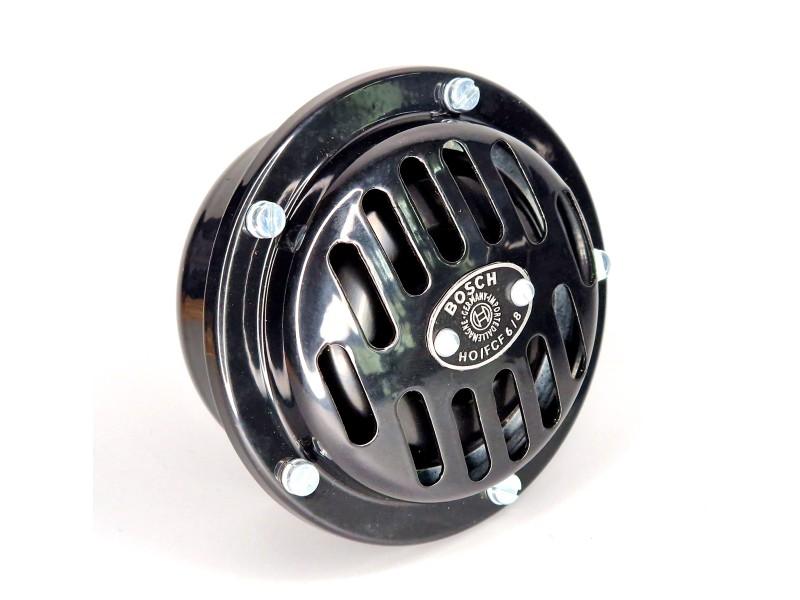 Hupe Horn Bosch HO/FCF 6/8 passend für BMW R25 schwarz & schwarz, Neu, Nachbau – Bild 2