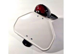 Nummernschild mit BOSCH Rücklicht und Halter BMW R71 TYP 1.1