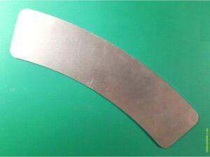 Vorderes Nummernschild 29 cm roh DKW BMW