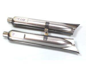 Auspufftöpfe, Töpfe für BMW R61, BMW R66, BMW R71 Motorräder, roh