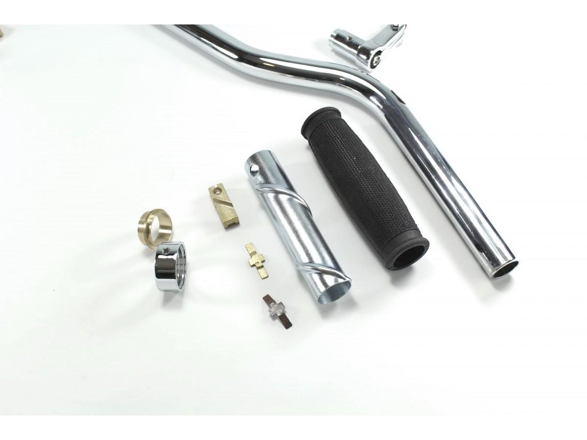 Lenker-Satz roh für Zündapp DB200/DB250/DBK200/DBK250/KK250/KK350/DL200 (Nachbau) – Bild 3