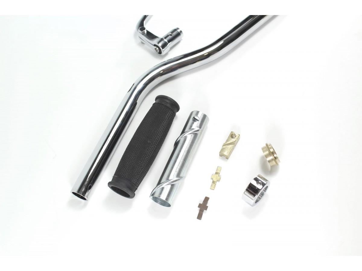 Lenker-Satz roh für Zündapp DB200/DB250/DBK200/DBK250/KK250/KK350/DL200 (Nachbau) – Bild 4