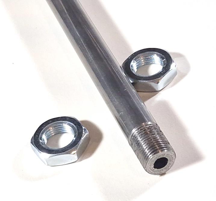 Gelenkbolzen M12 für Stoßdämpfer DKW 350 NZ (122624-1) – inkl. 2 Muttern – Bild 6