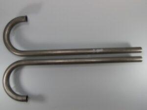 Auspuffkrümmer - Krümmer für ZÜNDAPP K500 Motorräder, (1Paar), roh