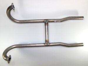 Auspuffkrümmer - Krümmer für ZÜNDAPP KS600 Motorräder, 3-teilig Satz, roh
