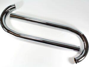 Auspuffkrümmer - Krümmer für DKW 500 SB Motorräder, 1 Paar, verchromt
