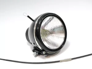Scheinwerfer BOSCH Lampe ES150x2 S2 passend für D-Rad, BMW, DKW, NSU, Drad, Ardie Motorräder, neu, Ver.2