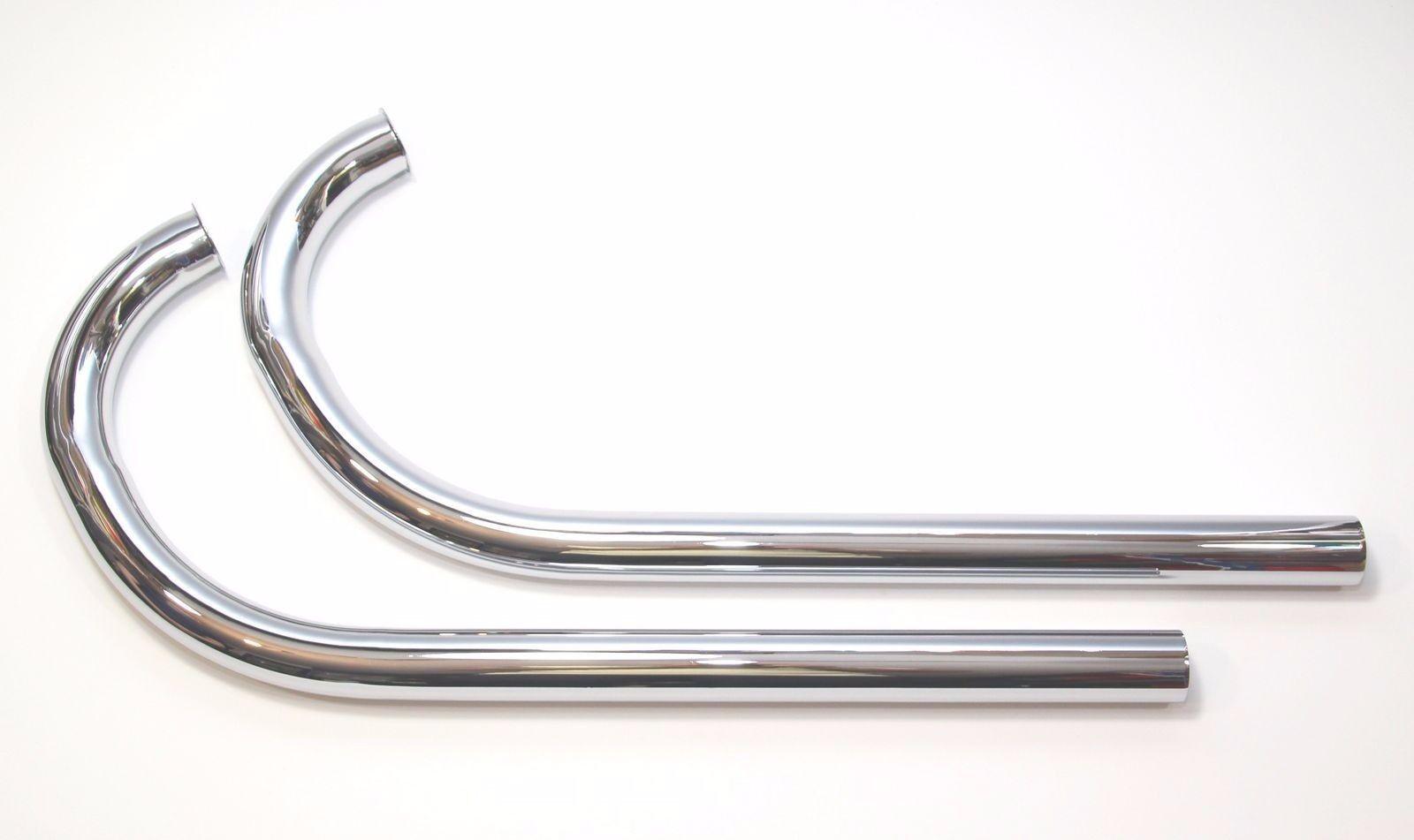 Auspuffkrümmer (Krümmer) – DKW 250 NZ 40 mm, 1 Paar, verchromt – Bild 3