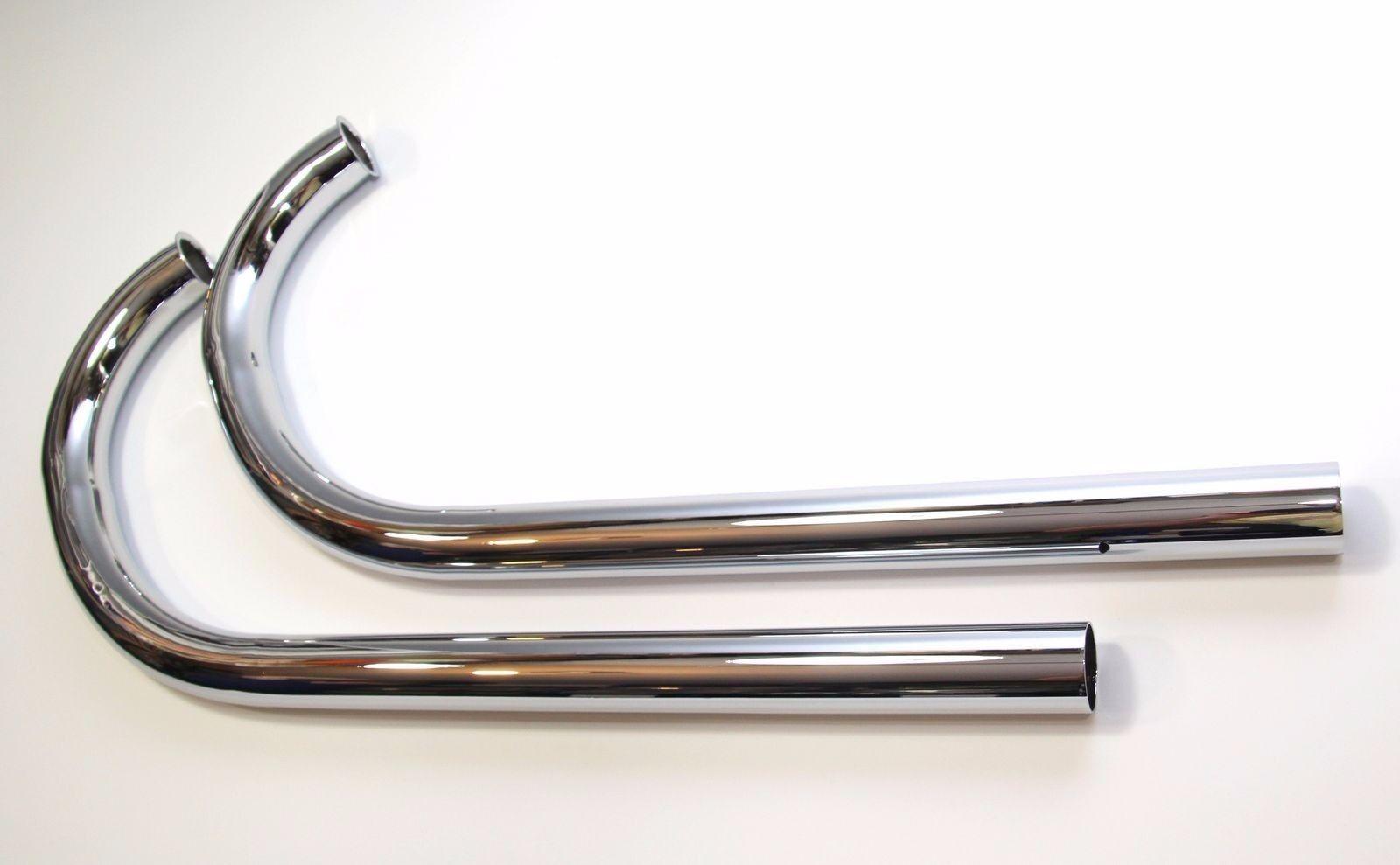 Auspuffkrümmer (Krümmer) – DKW 250 NZ 40 mm, 1 Paar, verchromt – Bild 4