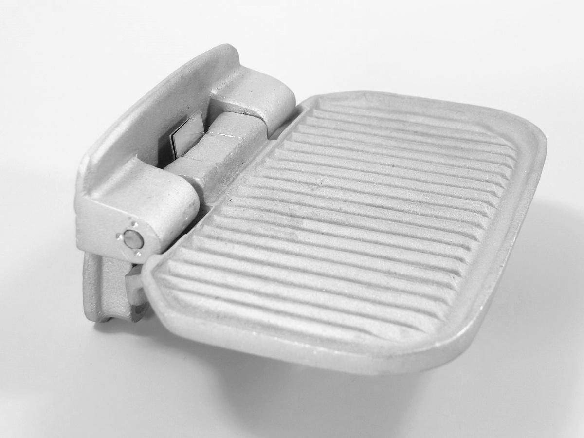 Sozius-Trittbrett rechts für BMW R35/R35-2/R2/R3/R4/R12/R17/R11/R16 – klappbar (Aluminium) – Bild 2