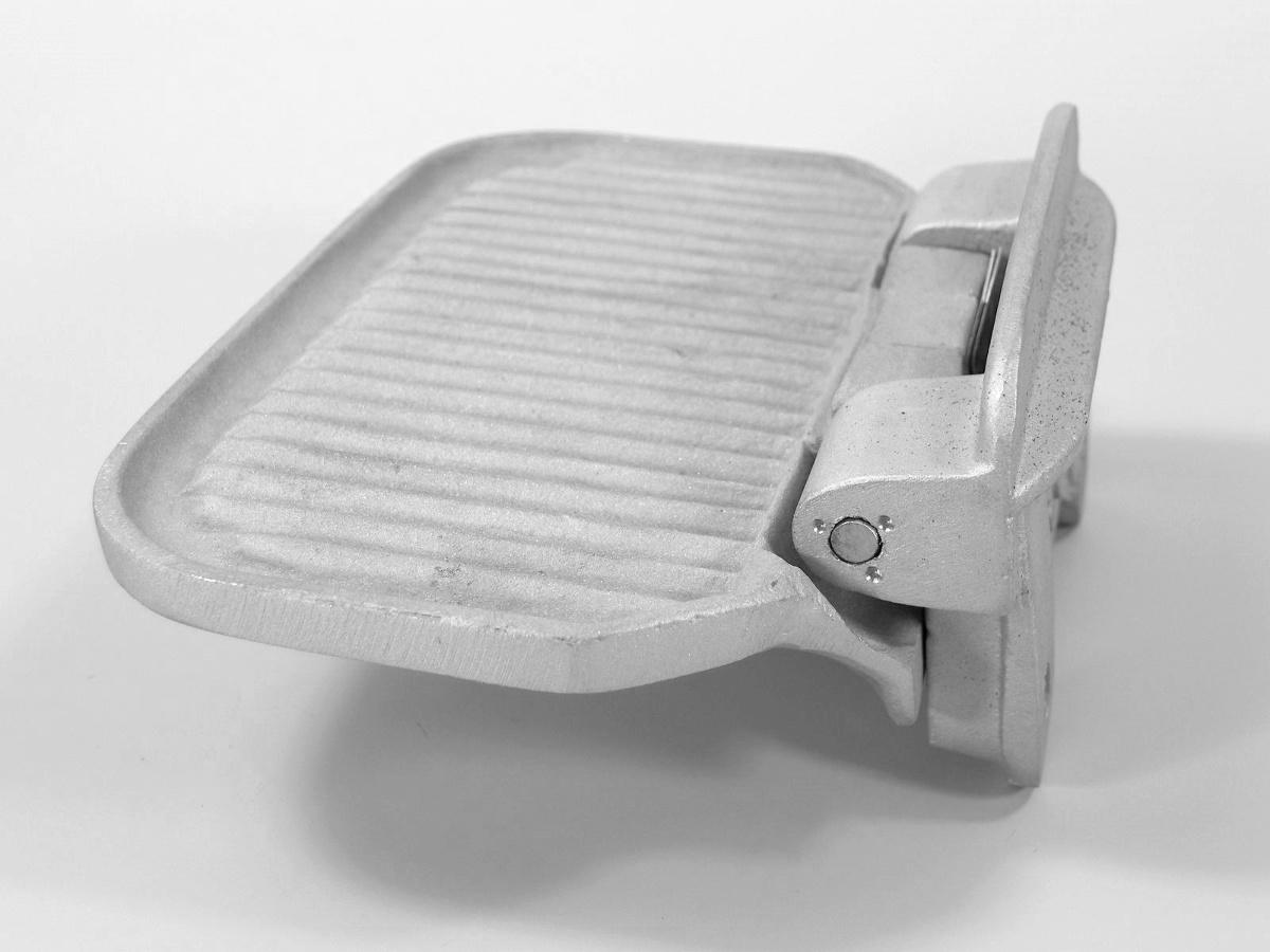 Sozius-Trittbrett rechts für BMW R35/R35-2/R2/R3/R4/R12/R17/R11/R16 – klappbar (Aluminium) – Bild 5
