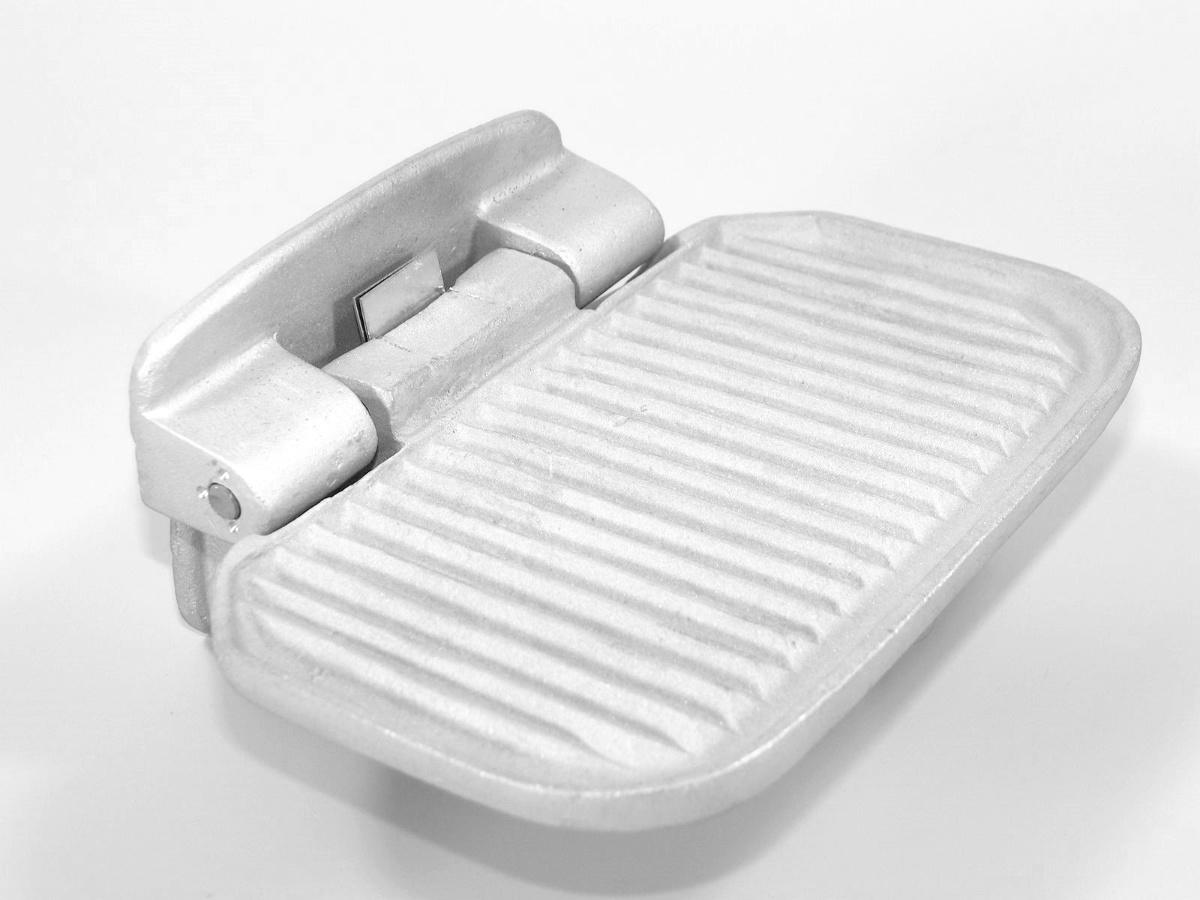 Sozius-Trittbrett rechts klappbar Aluminium – BMW R35 R12 R11 R16