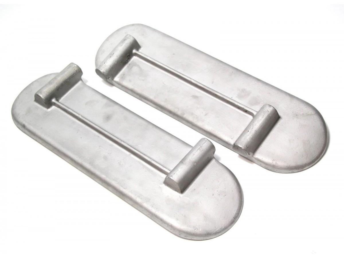 Trittbretter Fahrer für TRIUMPH Motorräder aus Aluminium – 400 mm (1 Paar) – Bild 2
