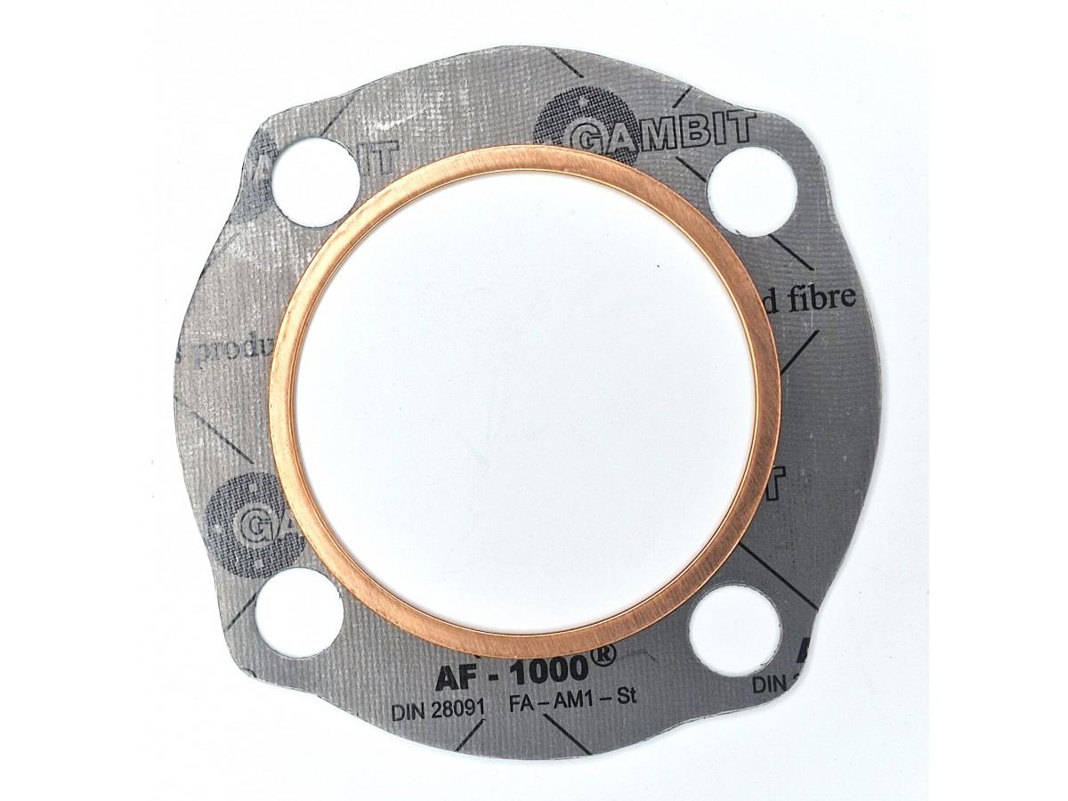 Zylinderkopfdichtung mit Kupfer für NSU 501 OSL Motorräder (m. Grauguß-Ventile)