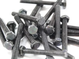 1 Stück - Schraube M6 x 50mm 8.8 schwarz, verzinkt DKW, BMW, ZÜNDAPP, NSU