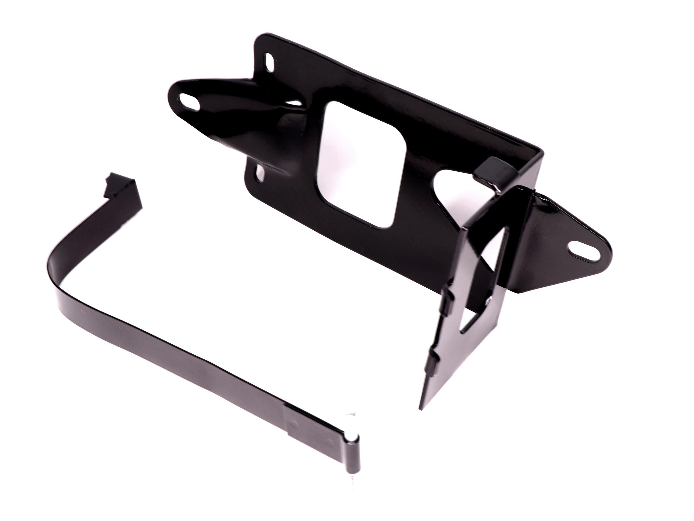 Batterieträger / Sammlerhalter mit Spannbandhalterung für BMW R23/R20 – Nachbau – Bild 2