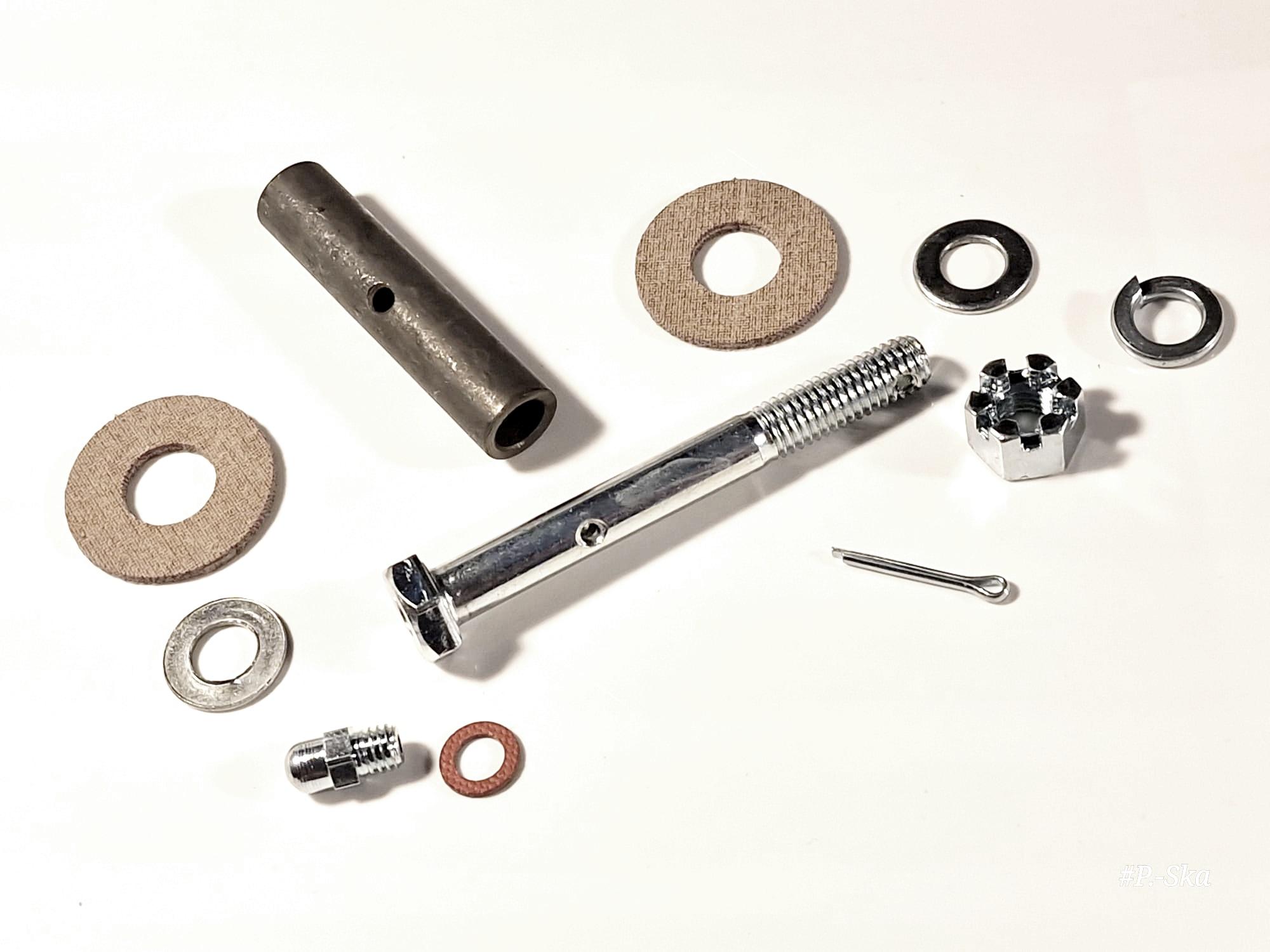 Schrauben Satz für Sattelblock / Fahrersitz für DKW NZ 350, 350-1, IZ49 Motorräder VER.II