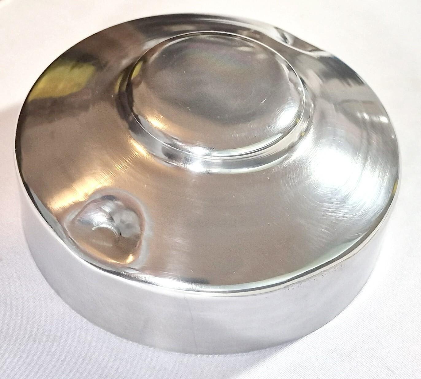 Schutzkappe Lichtmaschine DKW NZ 250 Aluminium poliert