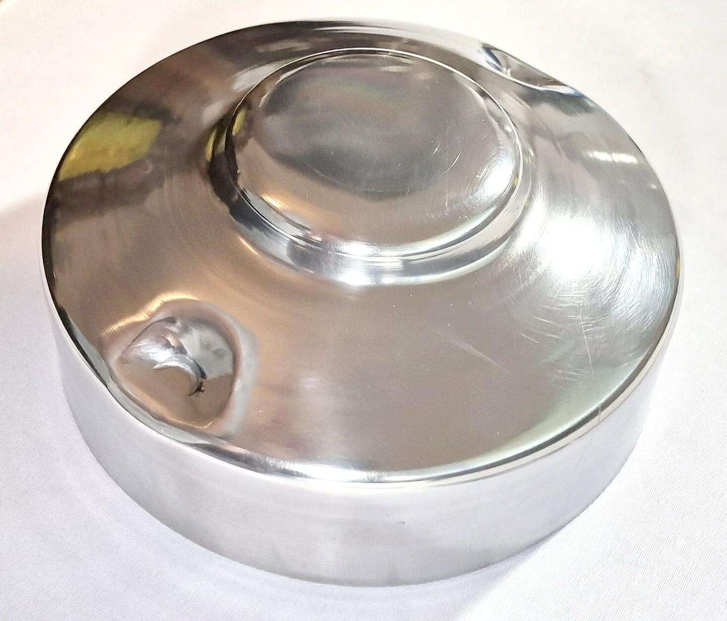 Schutzkappe Lichtmaschine DKW NZ 250, 350, 500, Aluminium – Bild 4