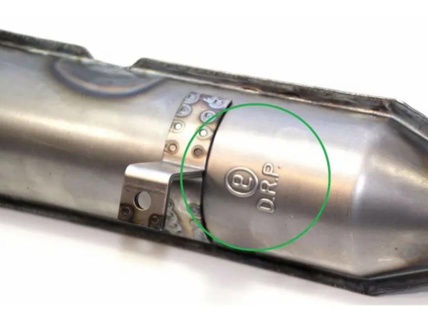 Auspufftöpfe für BMW R12 D.R.P. roh – Bild 7