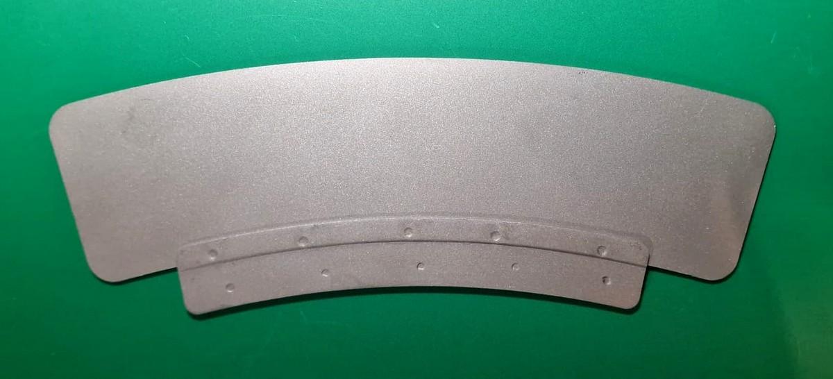 Vorderes Nummernschild für BMW R2, R3, R4, R11, NSU, DKW (roh) – Bild 2