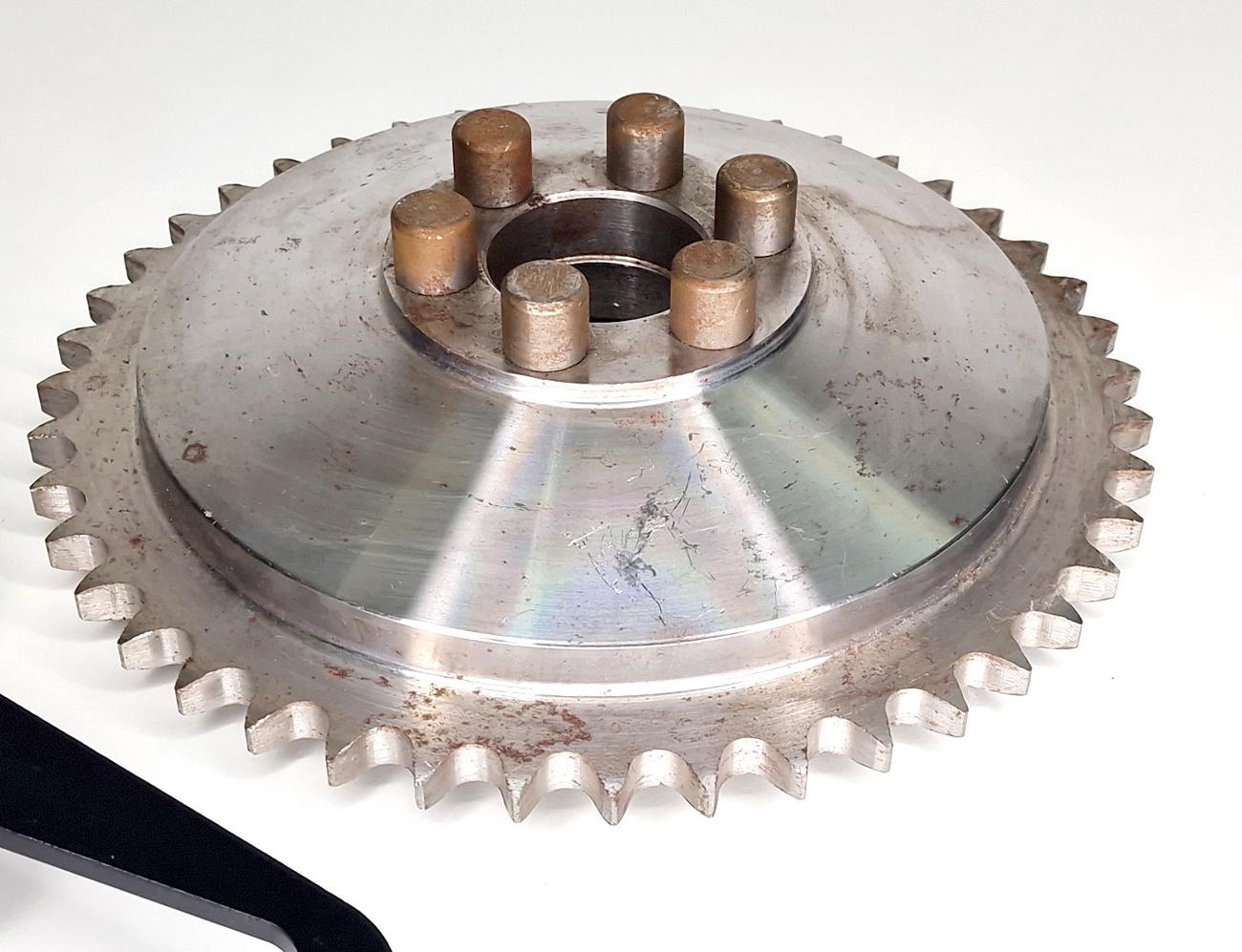 Bremstrommel & Bremsankerplatte für DKW 500 SB bis 1936, komplett – Bild 4
